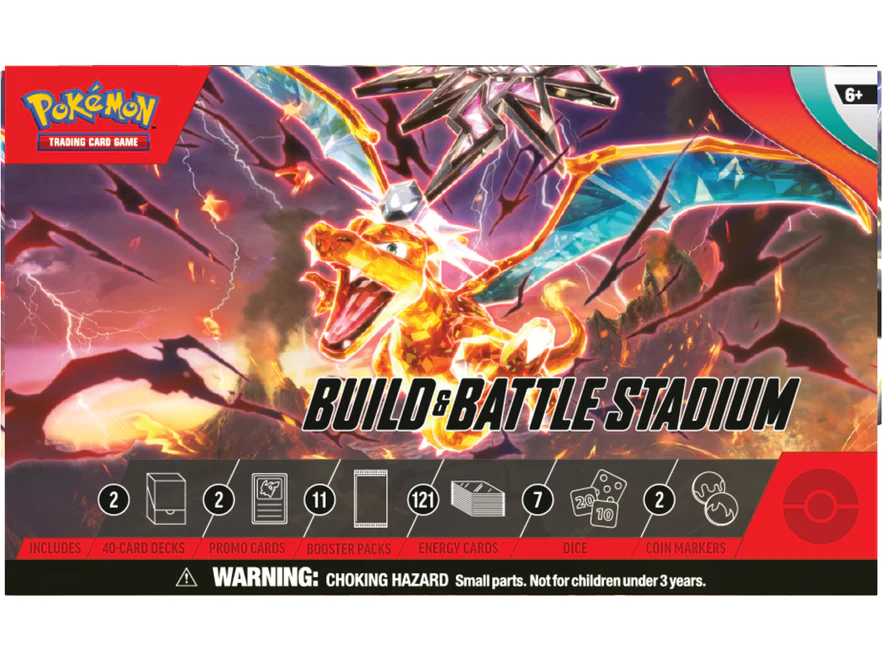 Pokemon - Scarlet and Violet - Obsidian Flames - Build and Battle Stadium