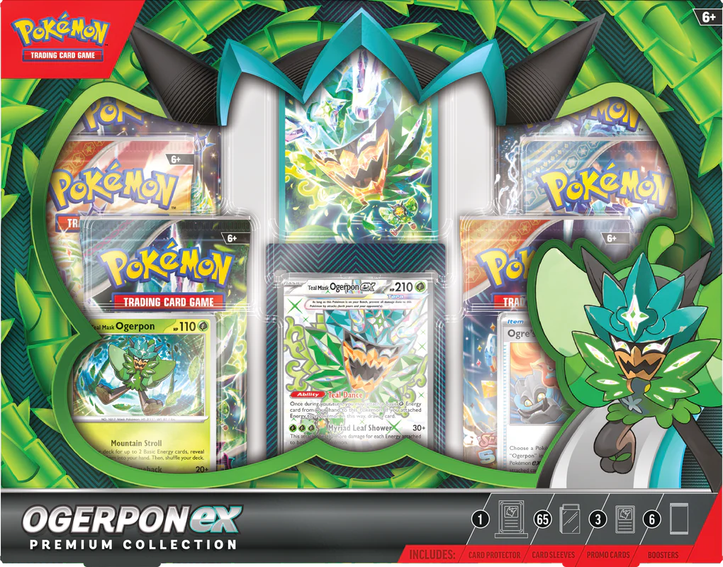 Pokemon - Scarlet and Violet - Ogerpon EX - Premium Collection Box
