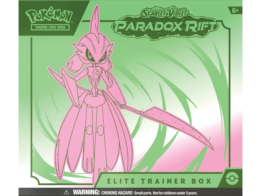 Pokemon - Scarlet and Violet - Paradox Rift - Iron Valiant - Elite Trainer Box