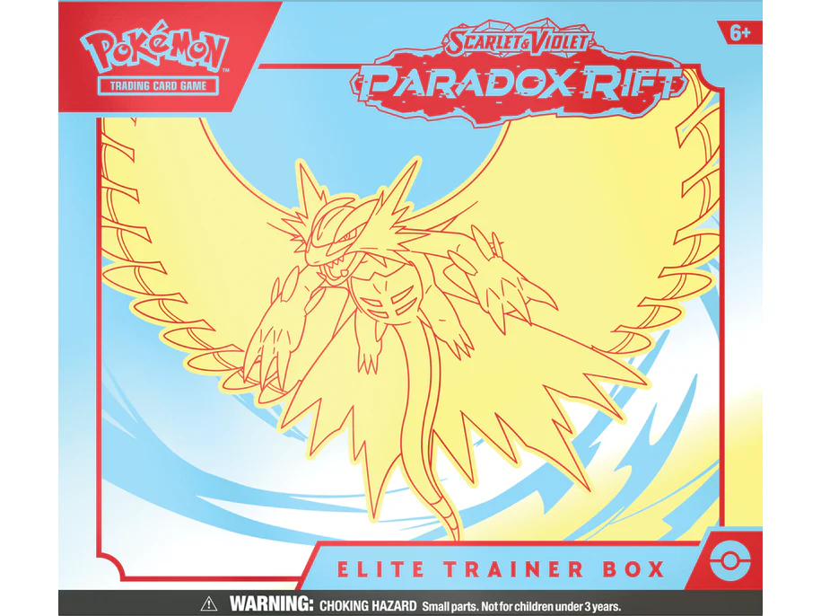Pokemon - Scarlet and Violet - Paradox Rift - Roaring Moon - Elite Trainer Box