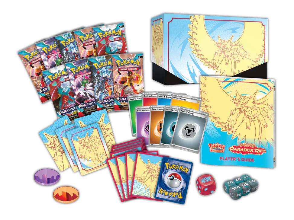 Pokemon - Scarlet and Violet - Paradox Rift - Roaring Moon - Elite Trainer Box - Image 2