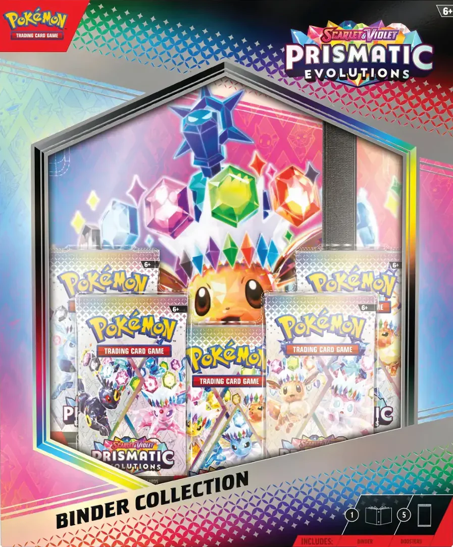 Pokemon - Scarlet and Violet - Prismatic Evolutions - Binder Collection