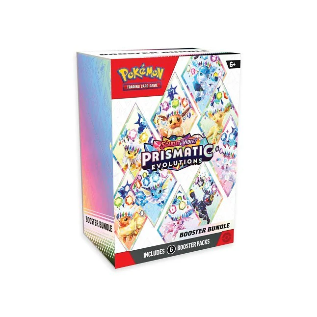 Pokemon - Scarlet and Violet - Prismatic Evolutions - Booster Bundle