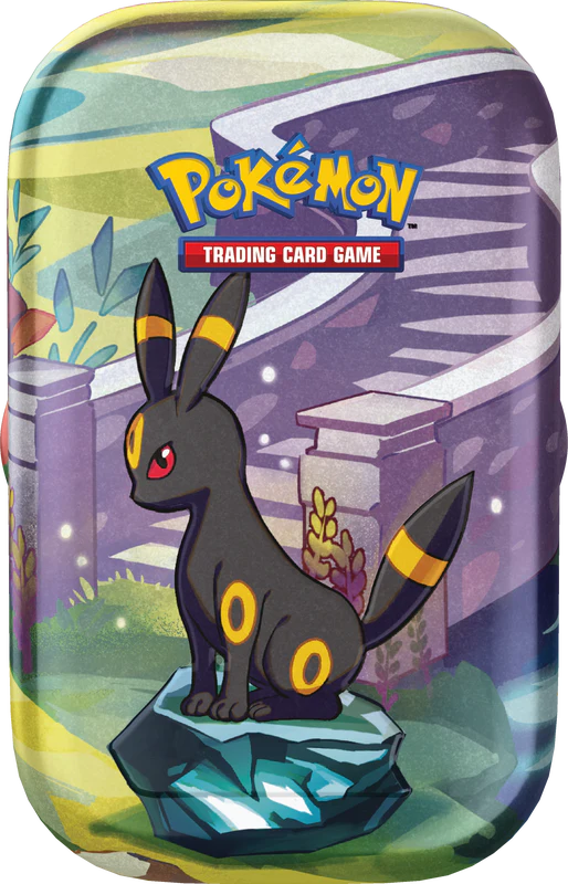 Pokemon - Scarlet and Violet - Prismatic Evolutions - Mini Tins - Umbreon -IN STORE ONLY LIMIT ONE PER CUSTOMER