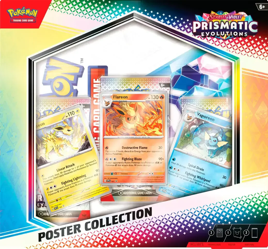 Pokemon - Scarlet and Violet - Prismatic Evolutions - Poster Collection