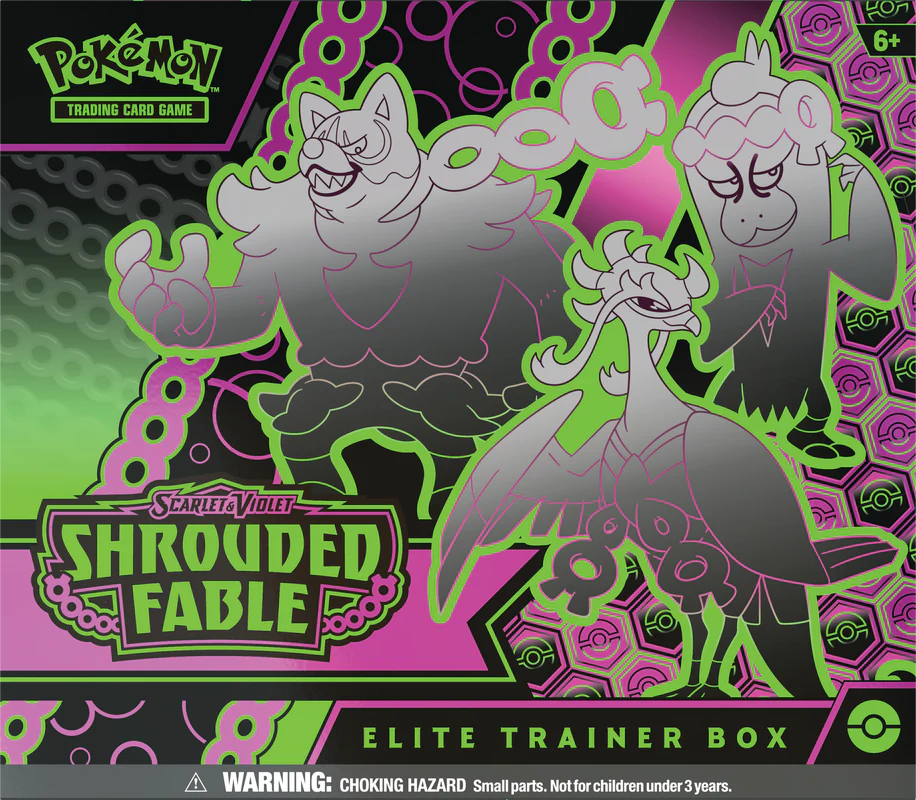 Pokemon - Scarlet and Violet - Shrouded Fable - Elite Trainer Box - Image 2