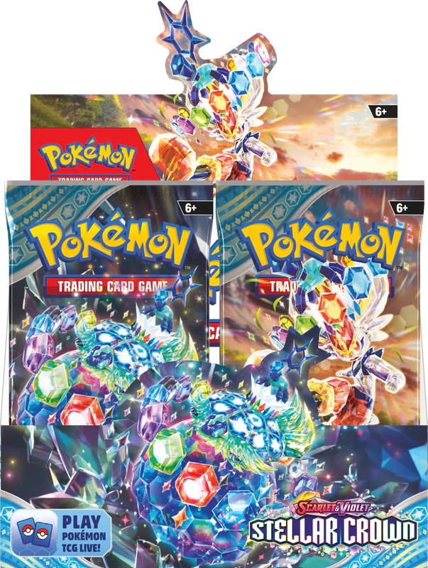 Pokemon - Scarlet and Violet - Stellar Crown - Booster Box