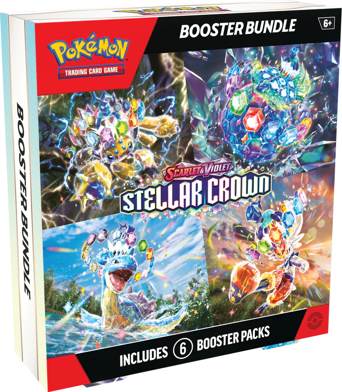 Pokemon - Scarlet and Violet - Stellar Crown - Booster Bundle