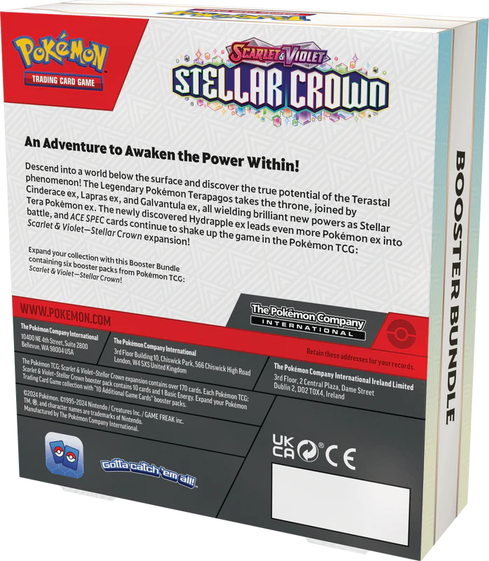 Pokemon - Scarlet and Violet - Stellar Crown - Booster Bundle - Image 2