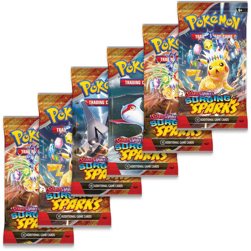 Pokemon - Scarlet and Violet - Surging Sparks - Booster Bundle - Image 2