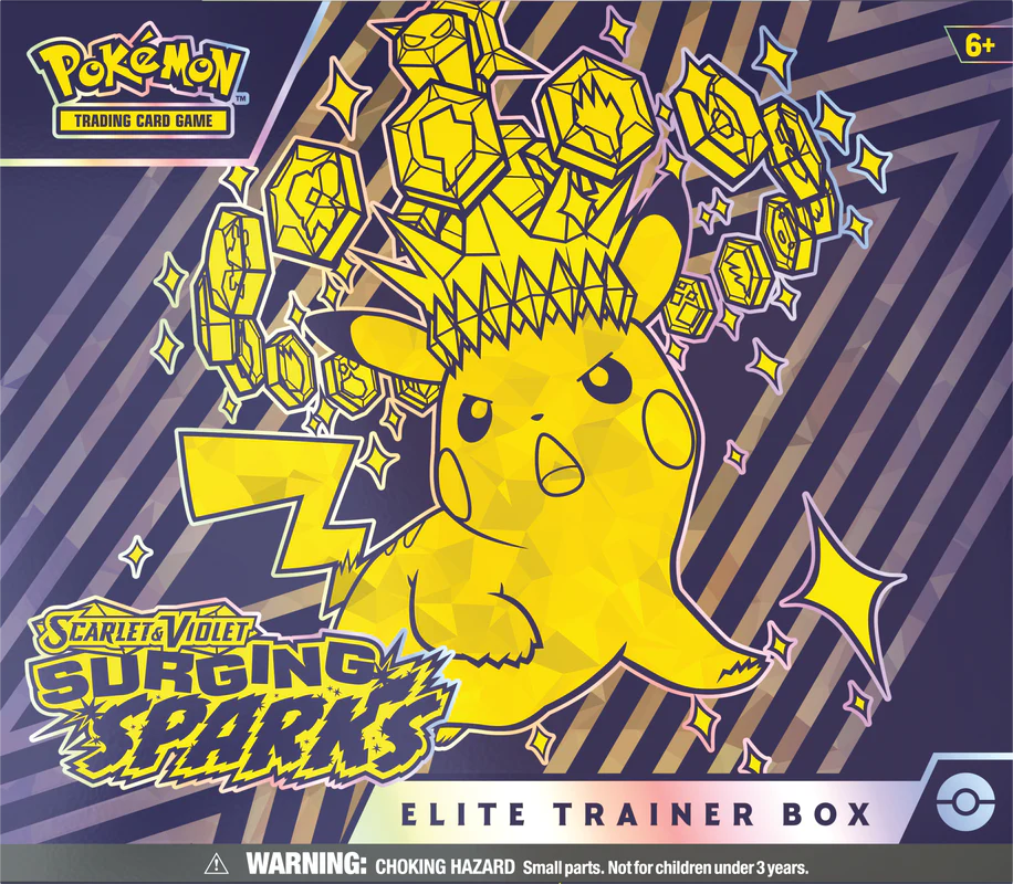 Pokemon - Scarlet and Violet - Surging Sparks - Elite Trainer Box