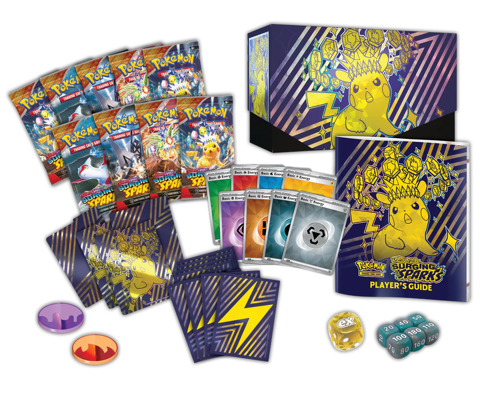 Pokemon - Scarlet and Violet - Surging Sparks - Elite Trainer Box - Image 3
