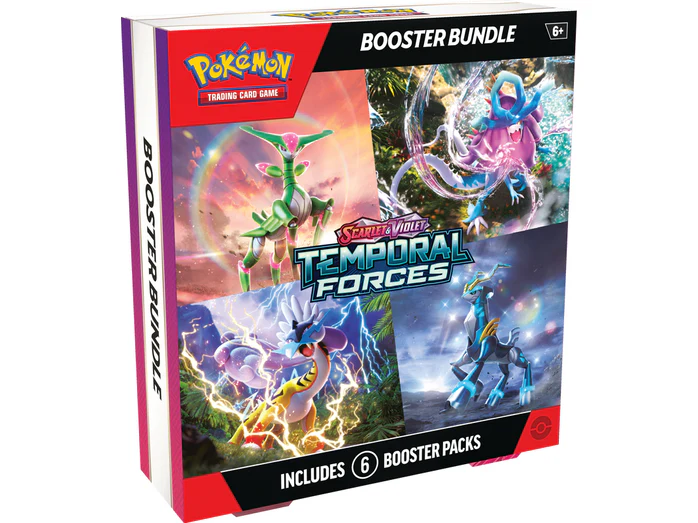Pokemon - Scarlet and Violet - Temporal Forces - Booster Bundle