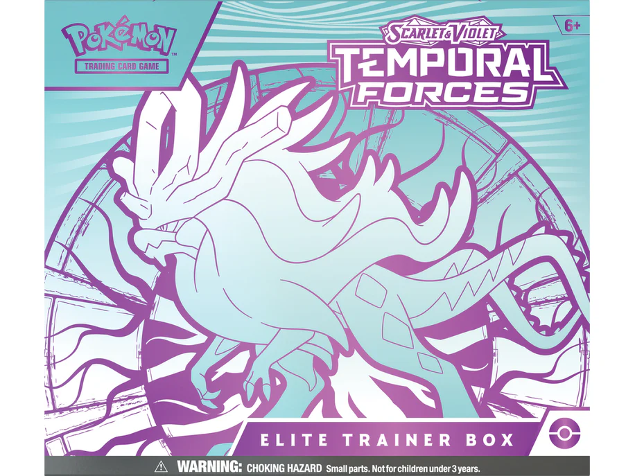 Pokemon - Scarlet and Violet - Temporal Forces - Walking Wake EX - Elite Trainer Box