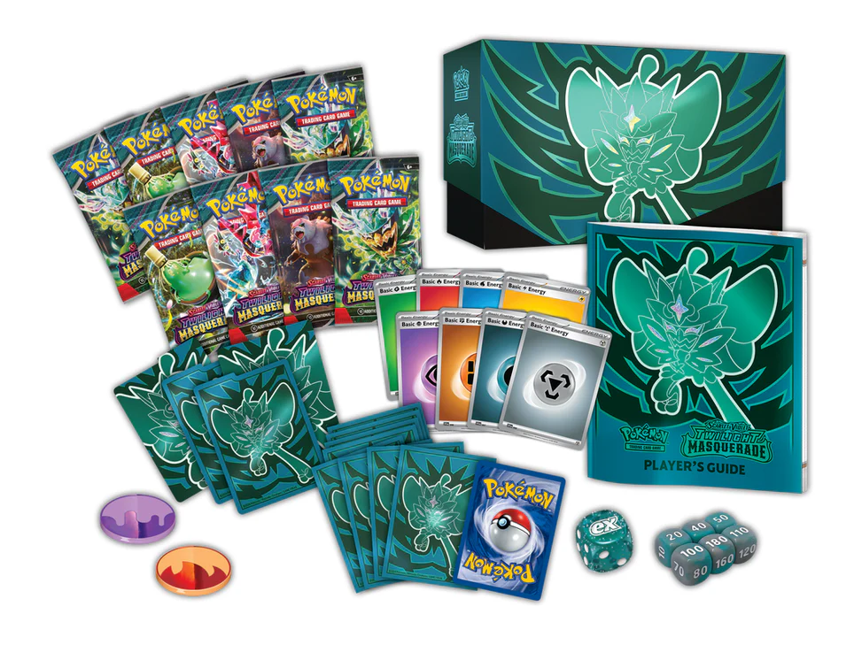 Pokemon - Scarlet and Violet - Twilight Masquerade - Elite Trainer Box - Image 2