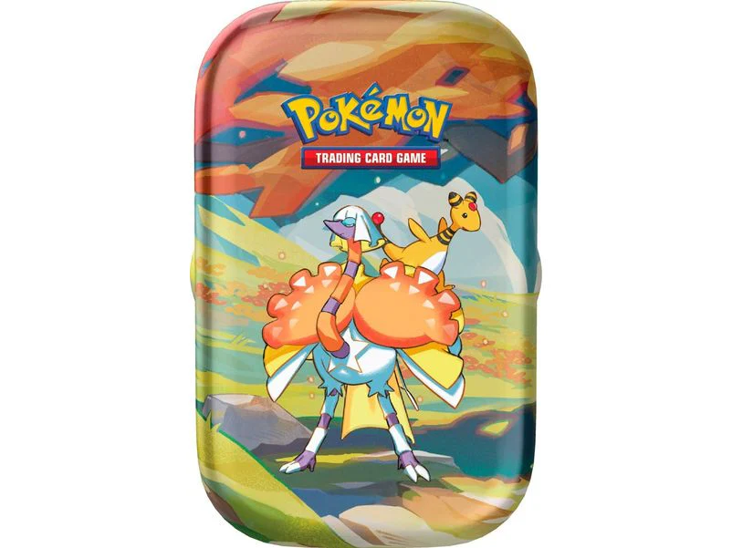 Pokemon - Scarlet and Violet - Vibrant Paldea - Mini Tin - Espathra and Ampharos