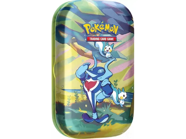 Pokemon - Scarlet and Violet - Vibrant Paldea - Mini Tin - Palafin Hero Form and Pachirisu