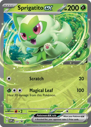 Pokemon - Single - Sprigatito ex - SVPEN087 - Promo - PKS0030