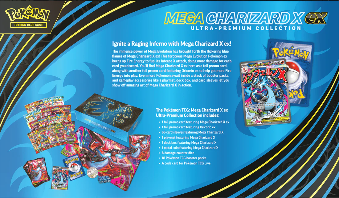 Pokémon - Ultra Premium Collection - Mega Charizard X EX - Image 3