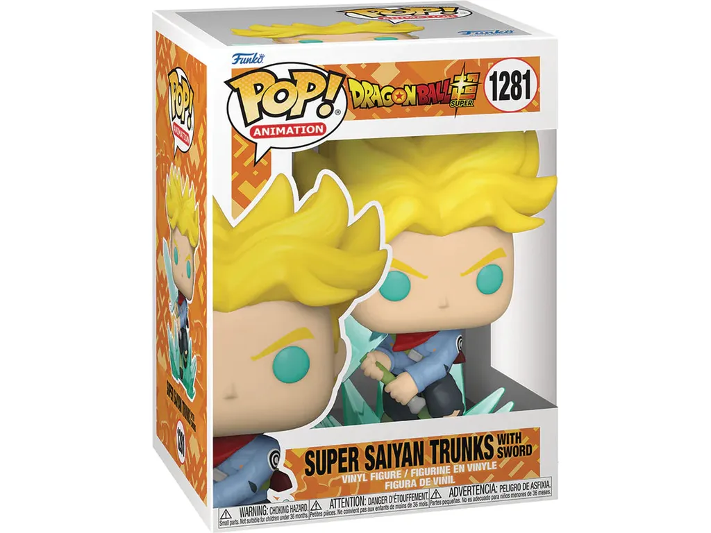 POP! - Animation - DragonBall Super - Super Saiyan Trunks with Sword