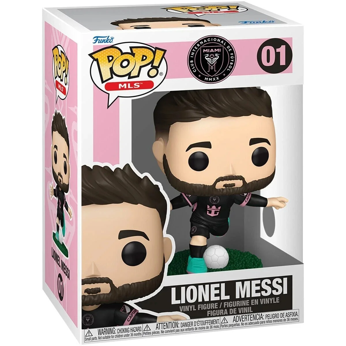 POP! - Sports - Football - Soccer - Inter Miami - Lionel Messi (Away)