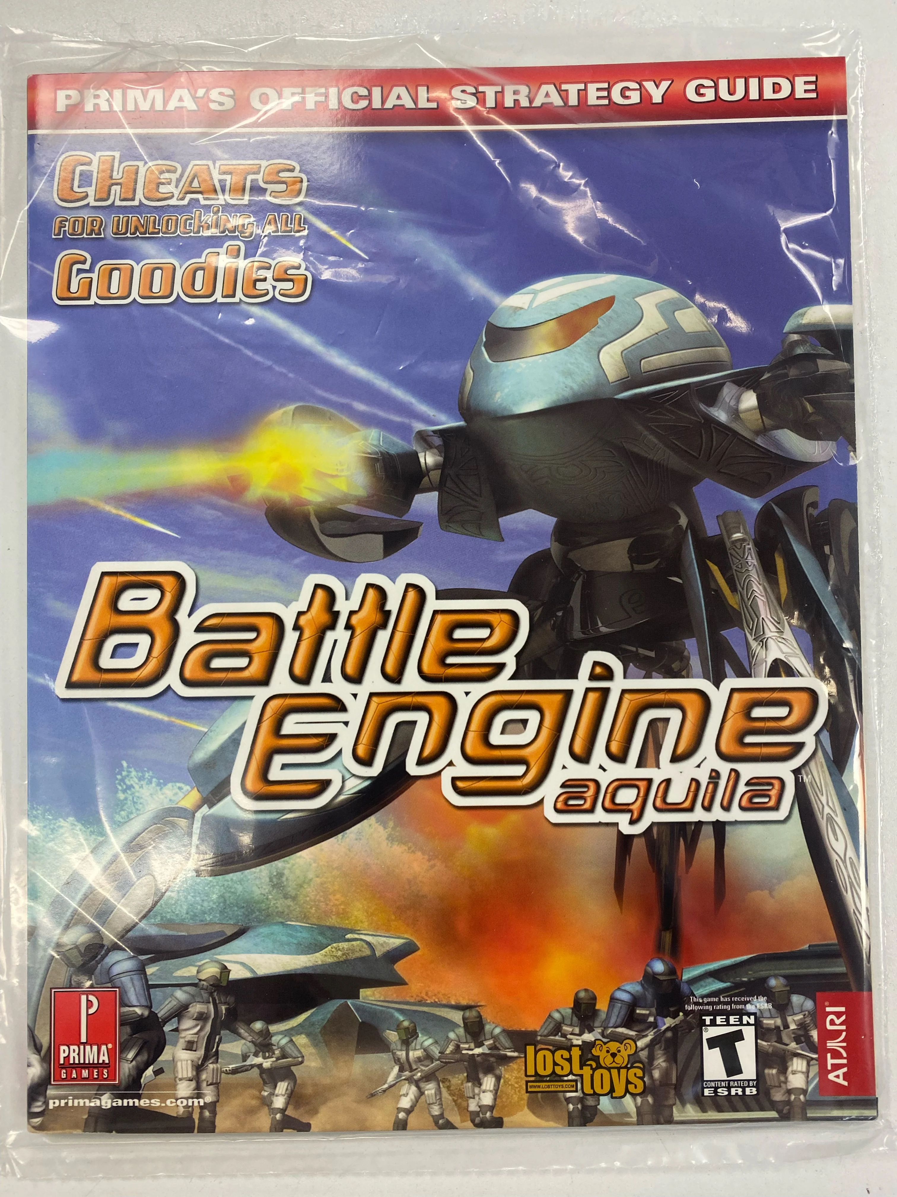 Prima Official Strategy Guides - Battle Engine Aquila - Playstation 2 & Original Xbox Official Game Guide (Cond. VF-) MG0084