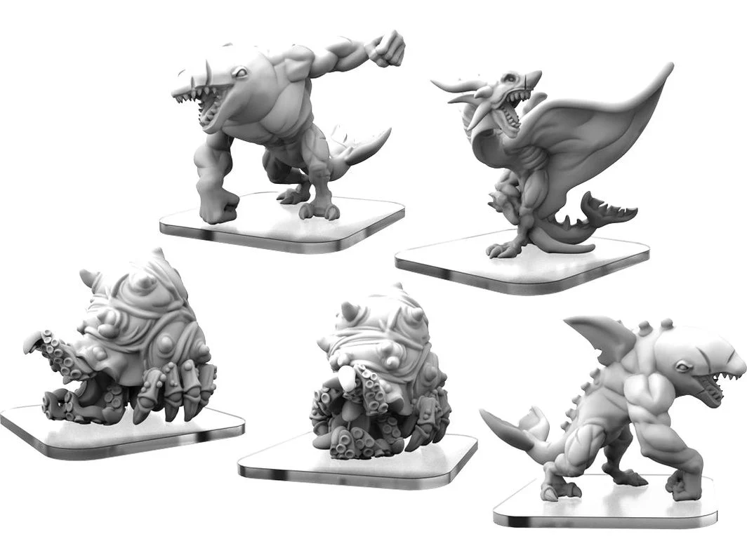 Privateer Press - Monsterpocalypse - Protectors - Kraken Hatchlings - Orca Sea Dragon- PIP 51204