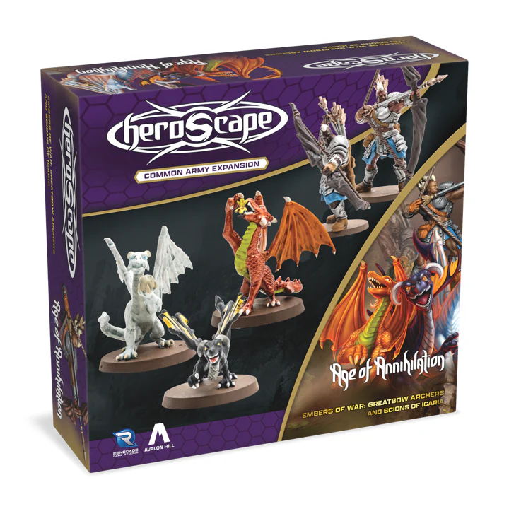 Renegade Game Studios - Heroscape - Greatbows Archers and Scions of Icaria - Army Expansion