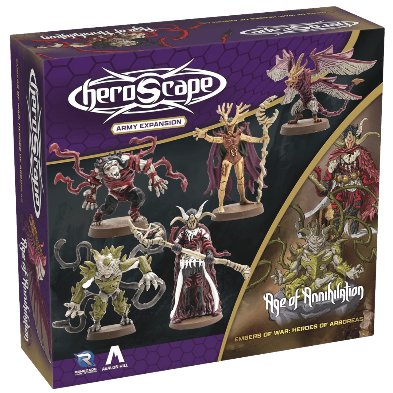 Renegade Game Studios - Heroscape - Heroes of Aboreas - Army Expansion