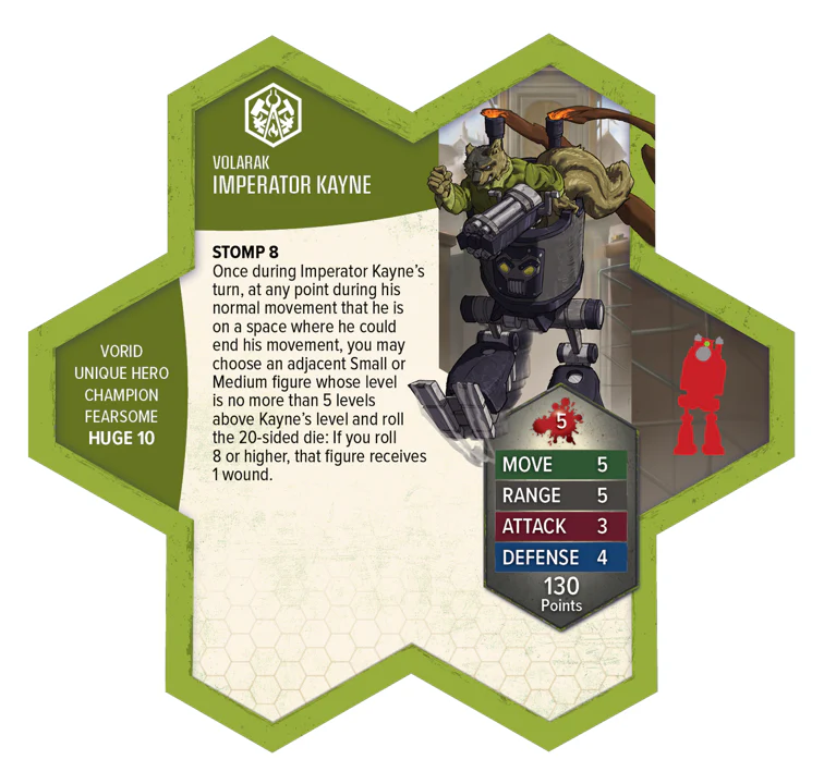 Renegade Game Studios - Heroscape - Imperator Kayne - Army Expansion - Image 3
