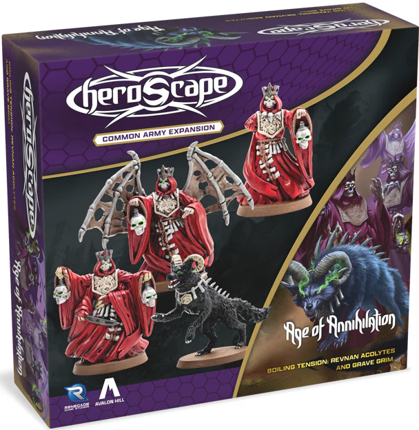 Renegade Game Studios - Heroscape - Revnan Acolytes and Grave Grim - Army Expansion