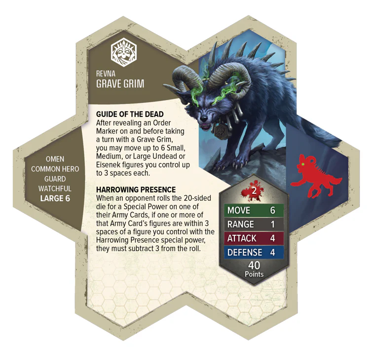 Renegade Game Studios - Heroscape - Revnan Acolytes and Grave Grim - Army Expansion - Image 2