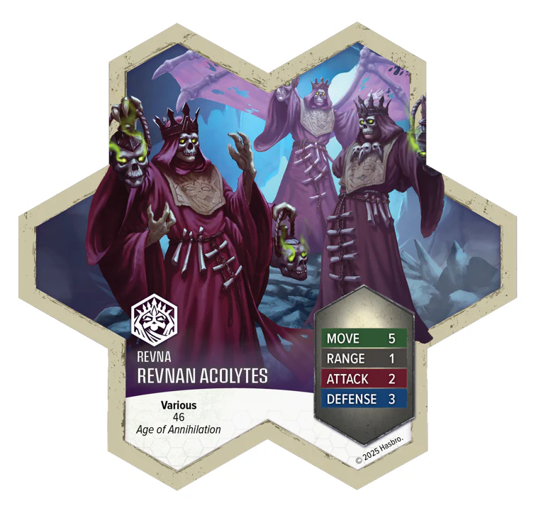 Renegade Game Studios - Heroscape - Revnan Acolytes and Grave Grim - Army Expansion - Image 5