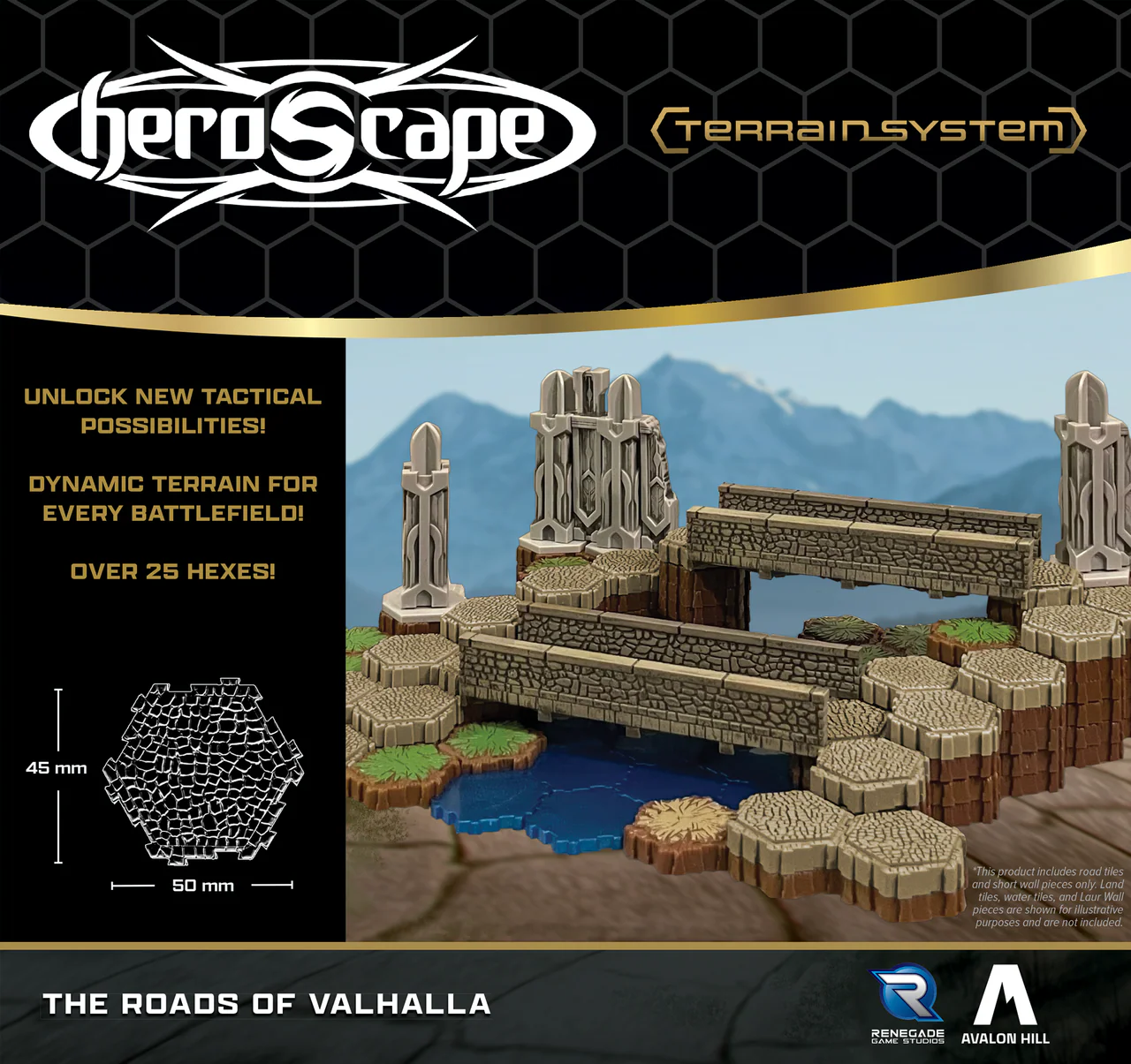 Renegade Game Studios - Heroscape - Roads to Valhalla - Terrain Expansion - Image 2