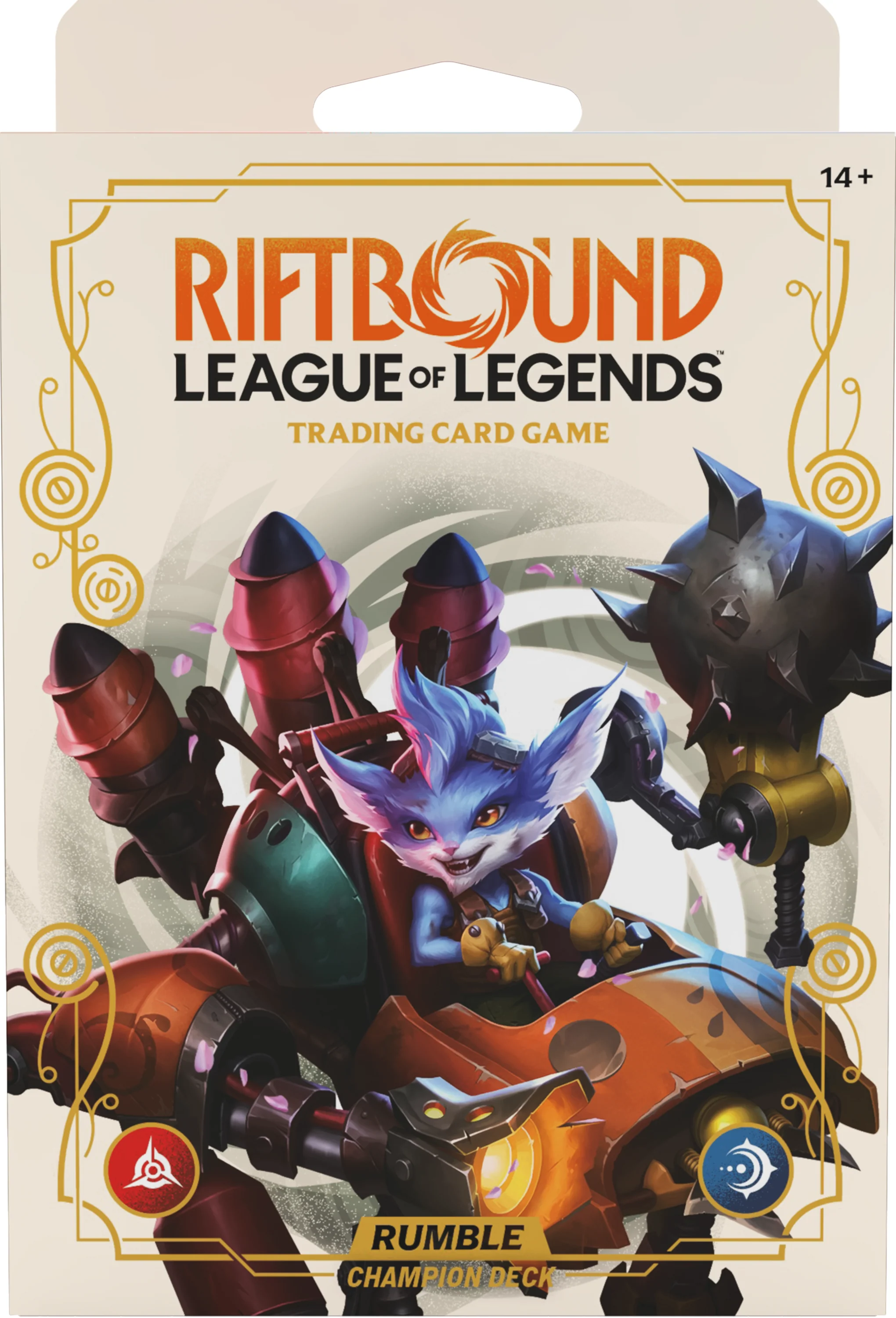 Riftbound - League of Legends - Spiritforged - Champion Deck - Fury and Mind - Rumble