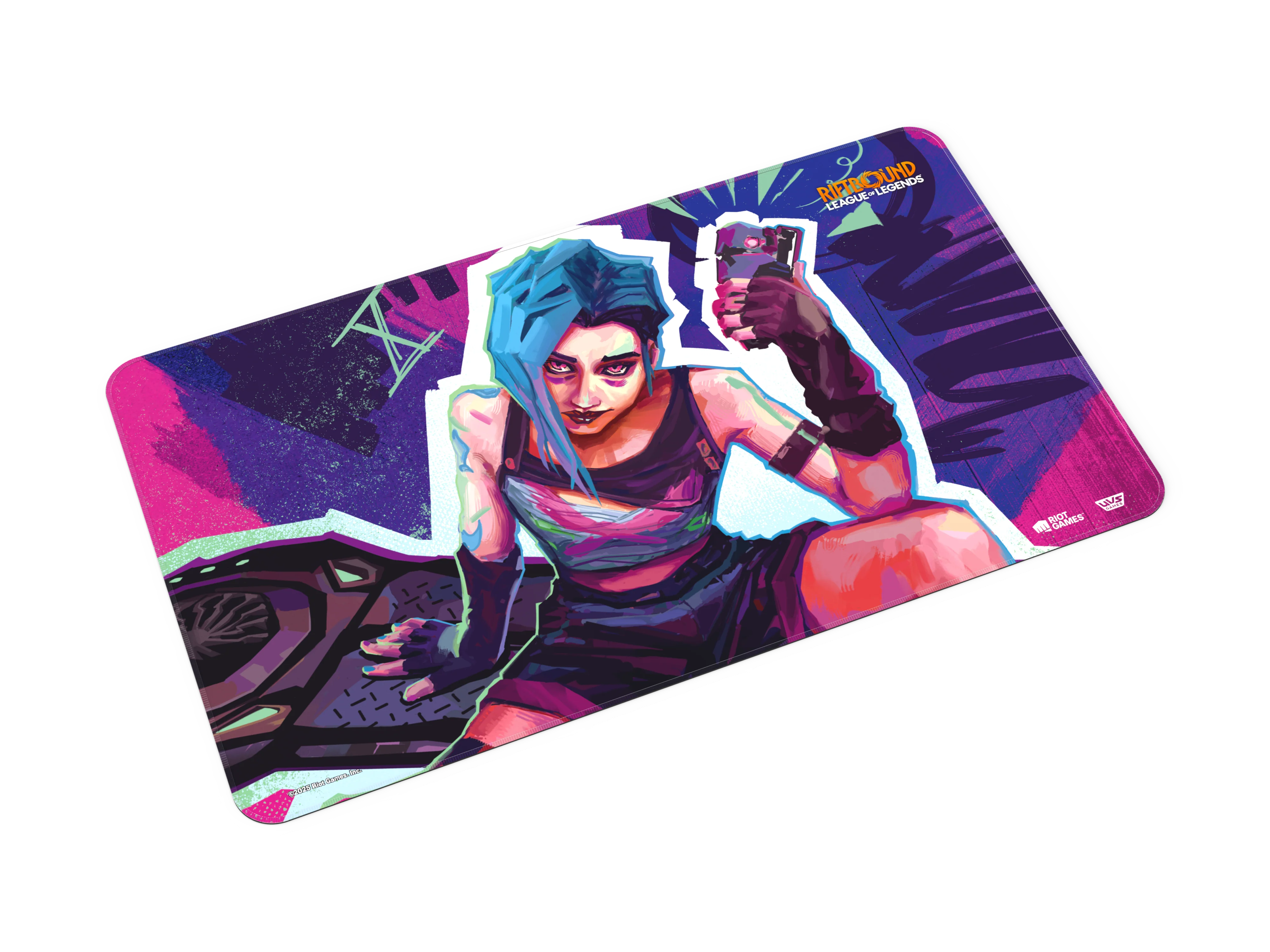 Riftbound - League of Legends Trading Card Game - Origins - Playmat - Jinx - Image 3