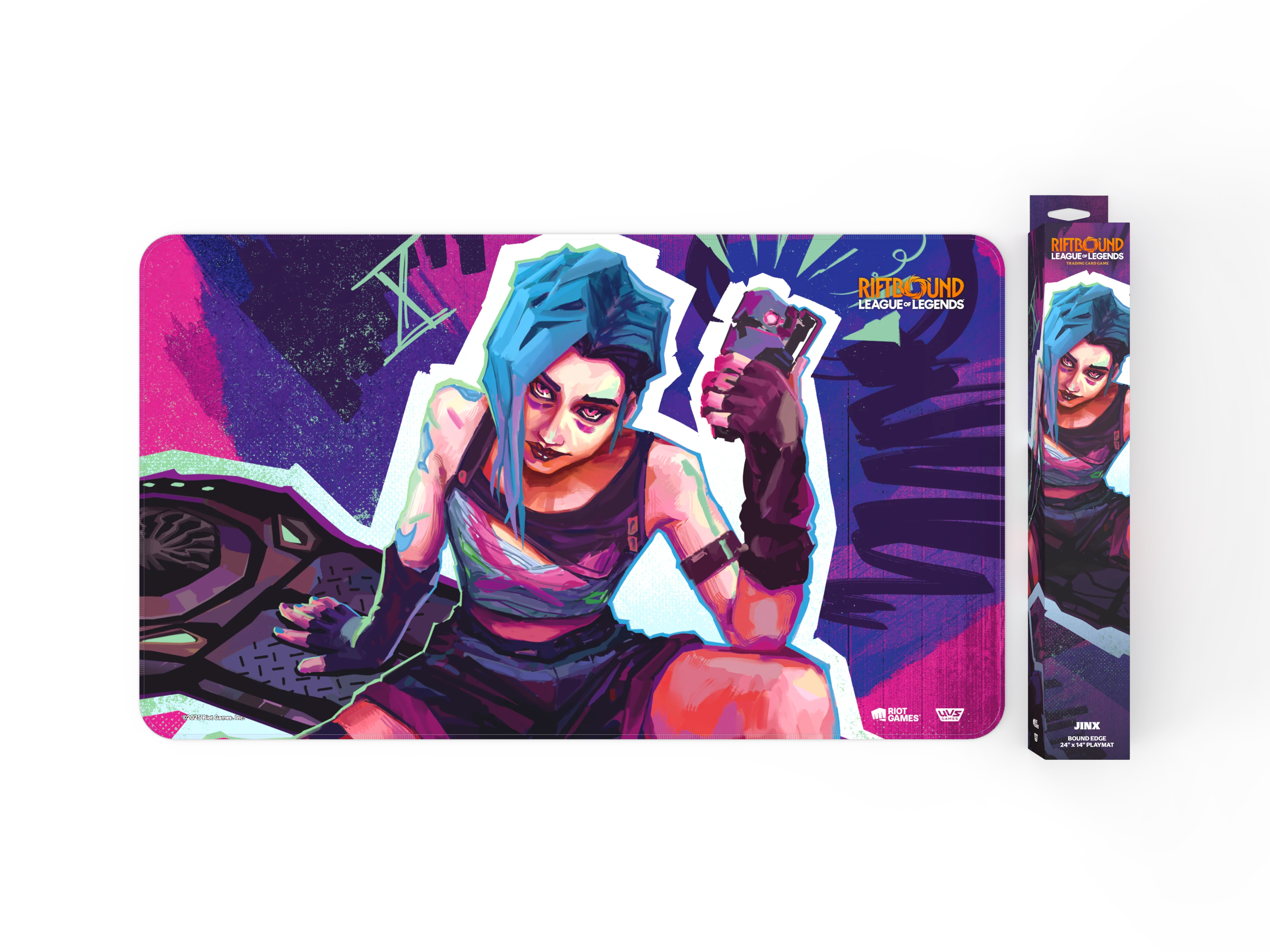 Riftbound - League of Legends Trading Card Game - Origins - Playmat - Jinx - Image 5
