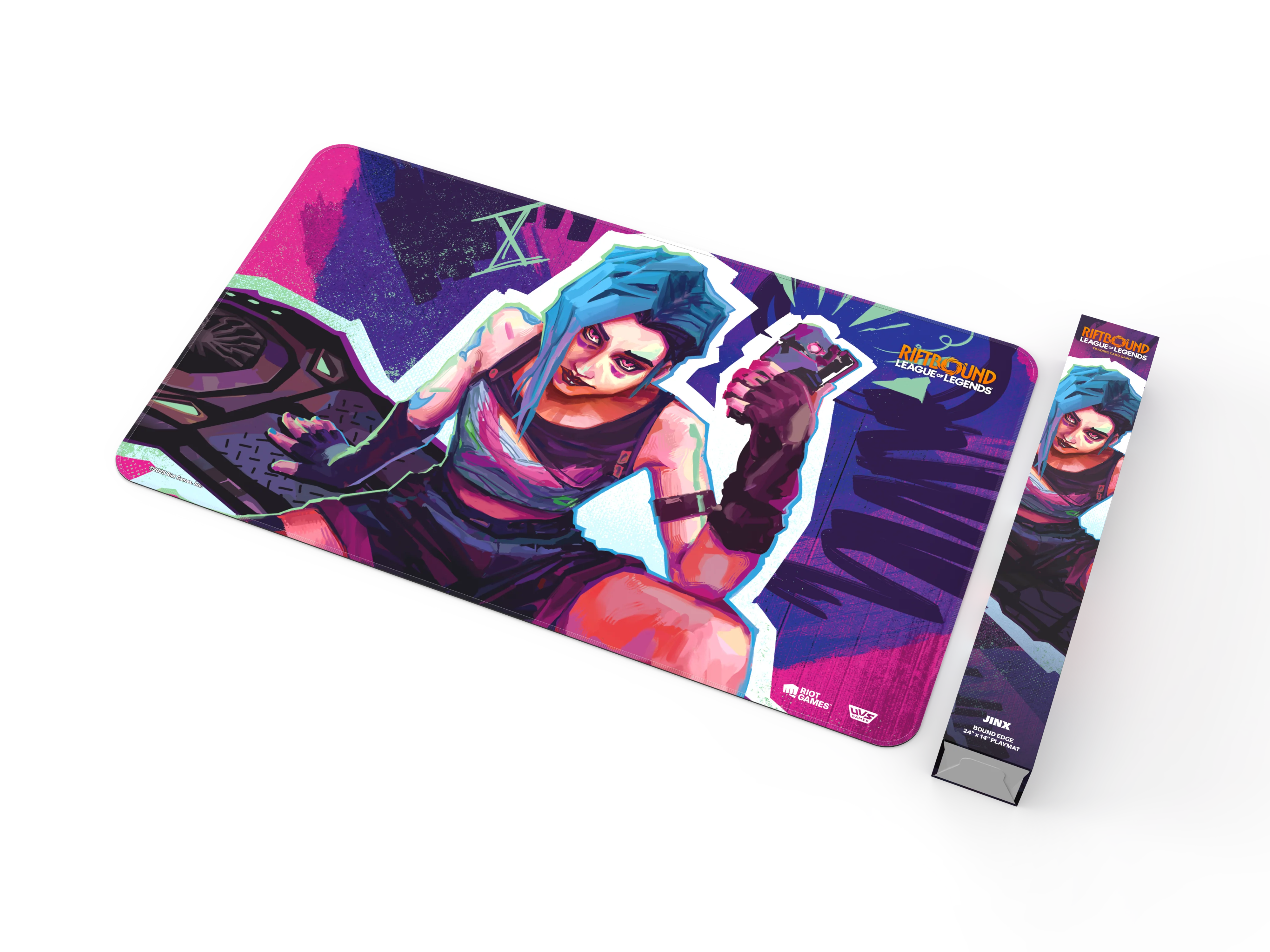 Riftbound - League of Legends Trading Card Game - Origins - Playmat - Jinx - Image 6