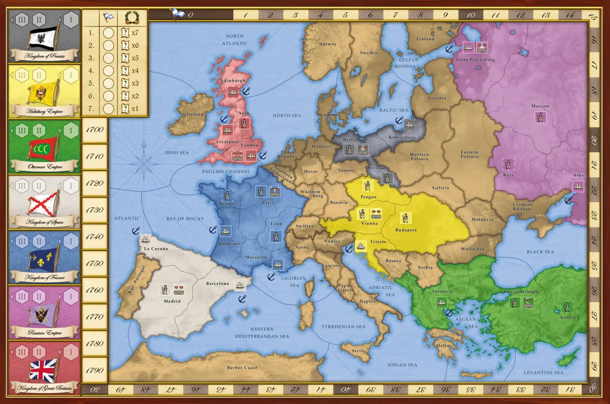 Rio Grande Games - 7 Empires - Image 4