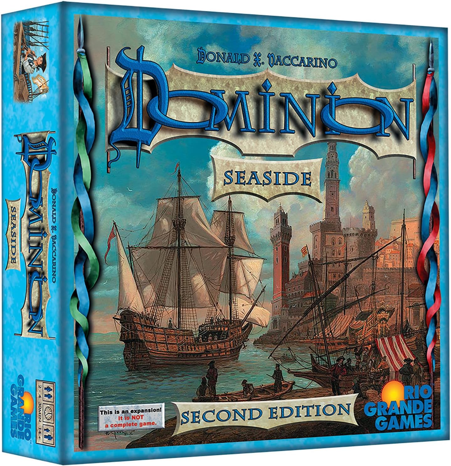 Rio Grande Games - Dominion - Seaside Expansion - 2nd Edition