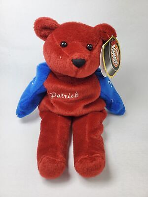 Salvino's Bammers - 1999 - Red and Blue Teddy Bear - Patrick Roy