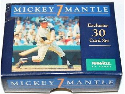 Score - 1992 - Baseball - Pinnacle Mickey Mantle - New York Yankees - 30 Card Set