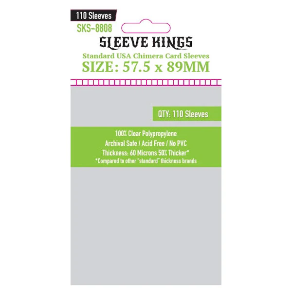 Sleeve Kings - Standard USA Chimera Card Sleeves - 57.5mm x 89mm