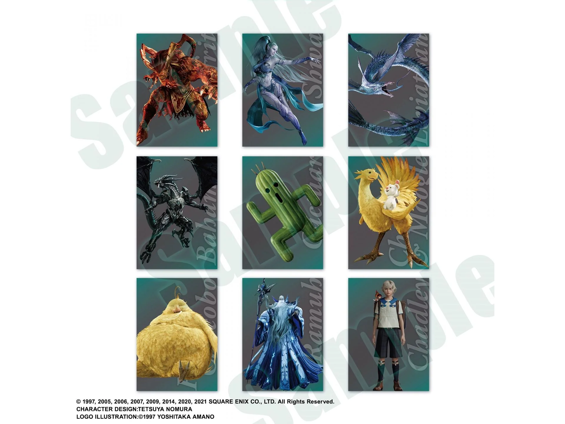 Square Enix - Final Fantasy VII - Anniversary Art Museum - Card Set - Image 10