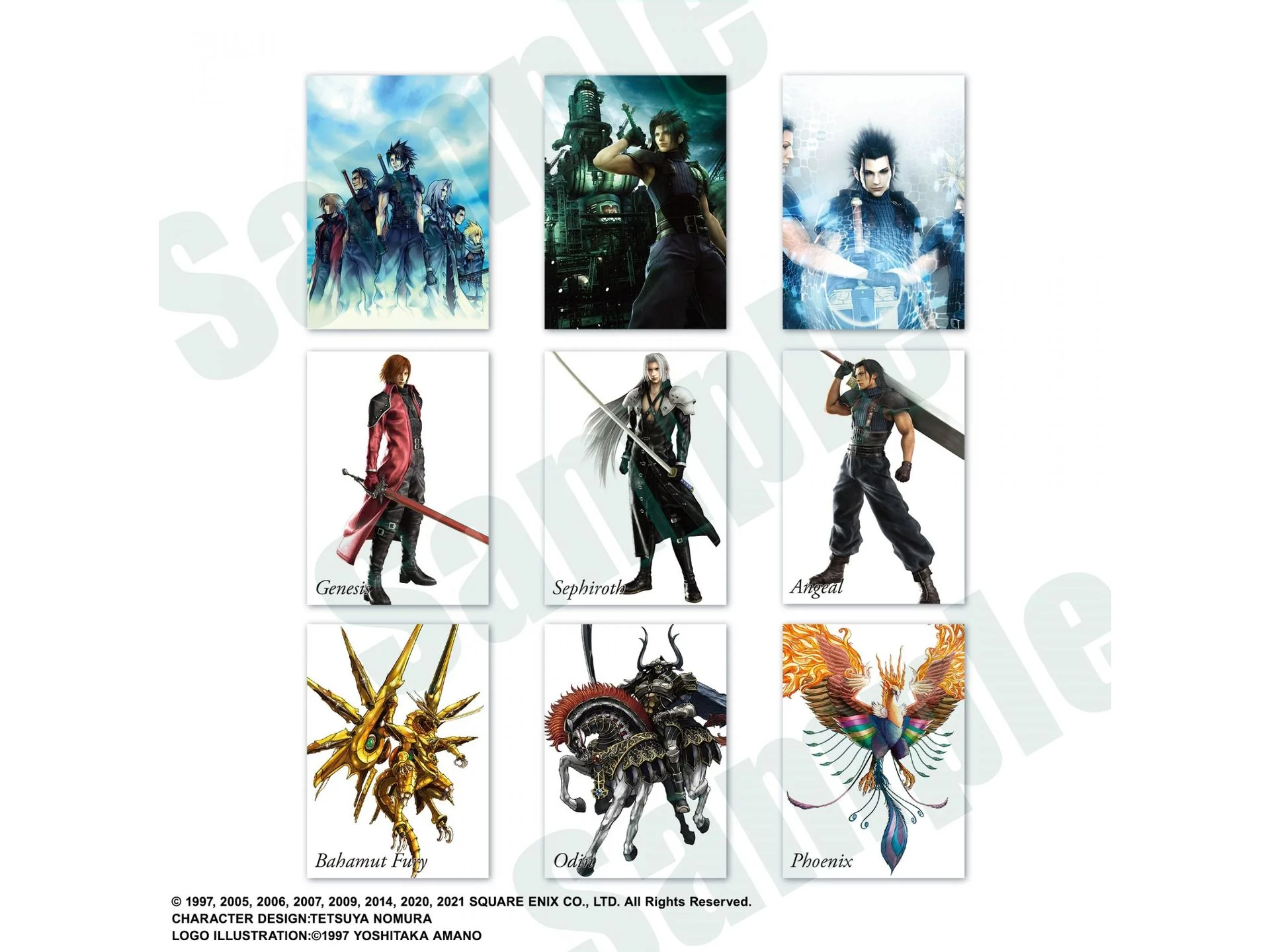 Square Enix - Final Fantasy VII - Anniversary Art Museum - Card Set - Image 12