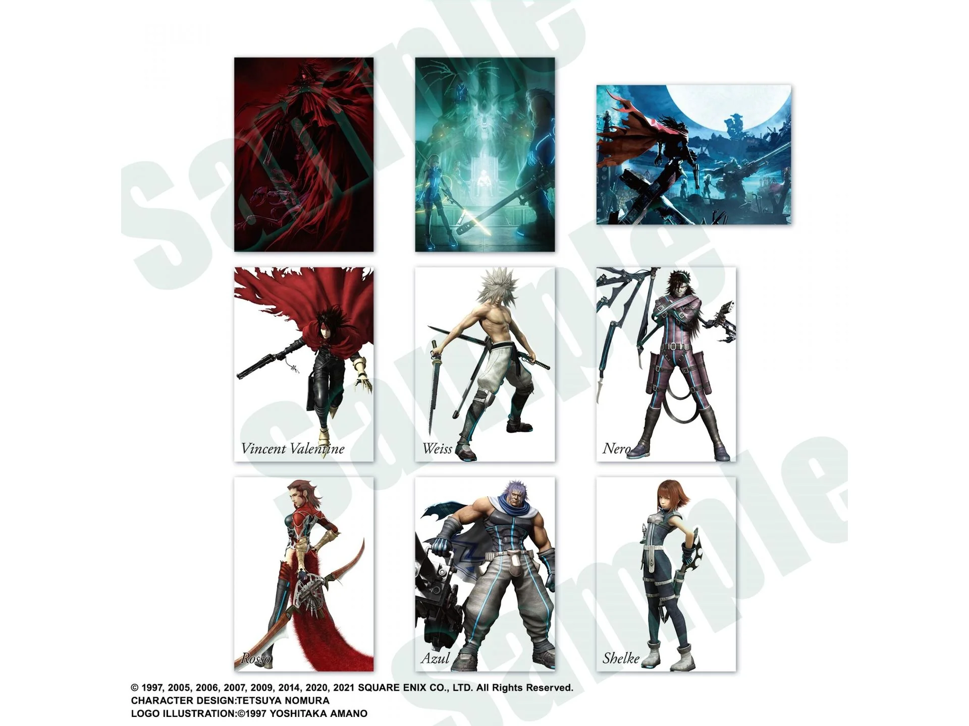 Square Enix - Final Fantasy VII - Anniversary Art Museum - Card Set - Image 14