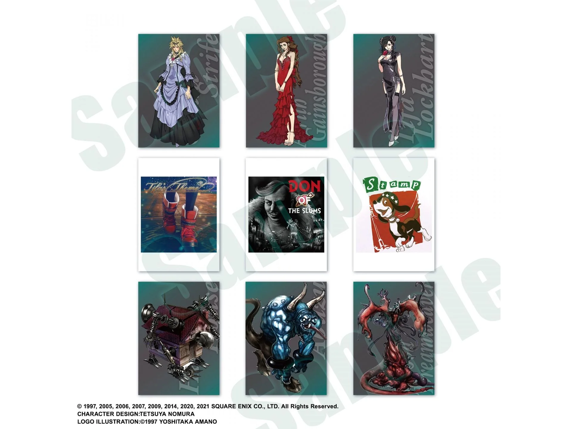 Square Enix - Final Fantasy VII - Anniversary Art Museum - Card Set - Image 8