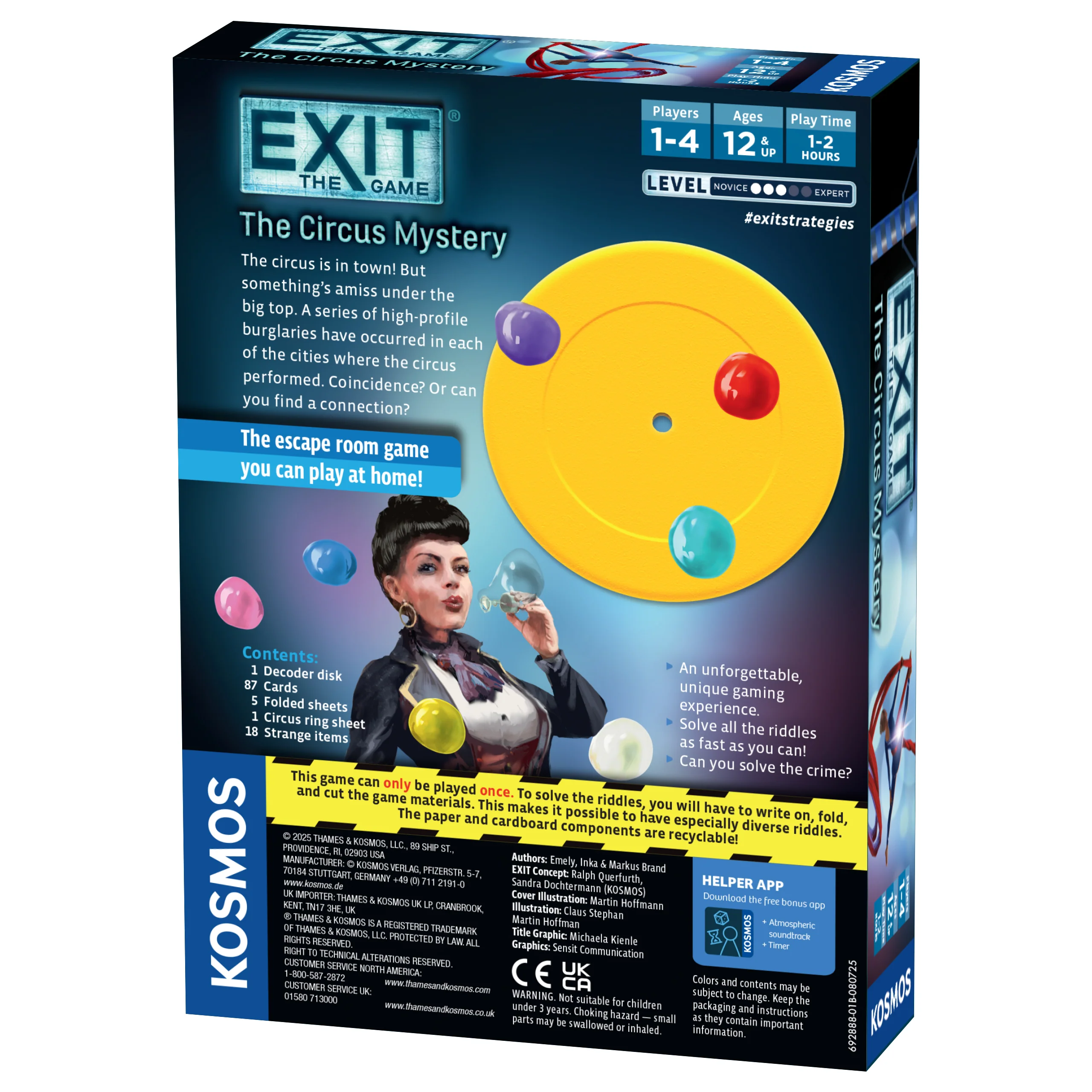 Thames and Kosmos - EXIT - The Circus Mystery - Image 2