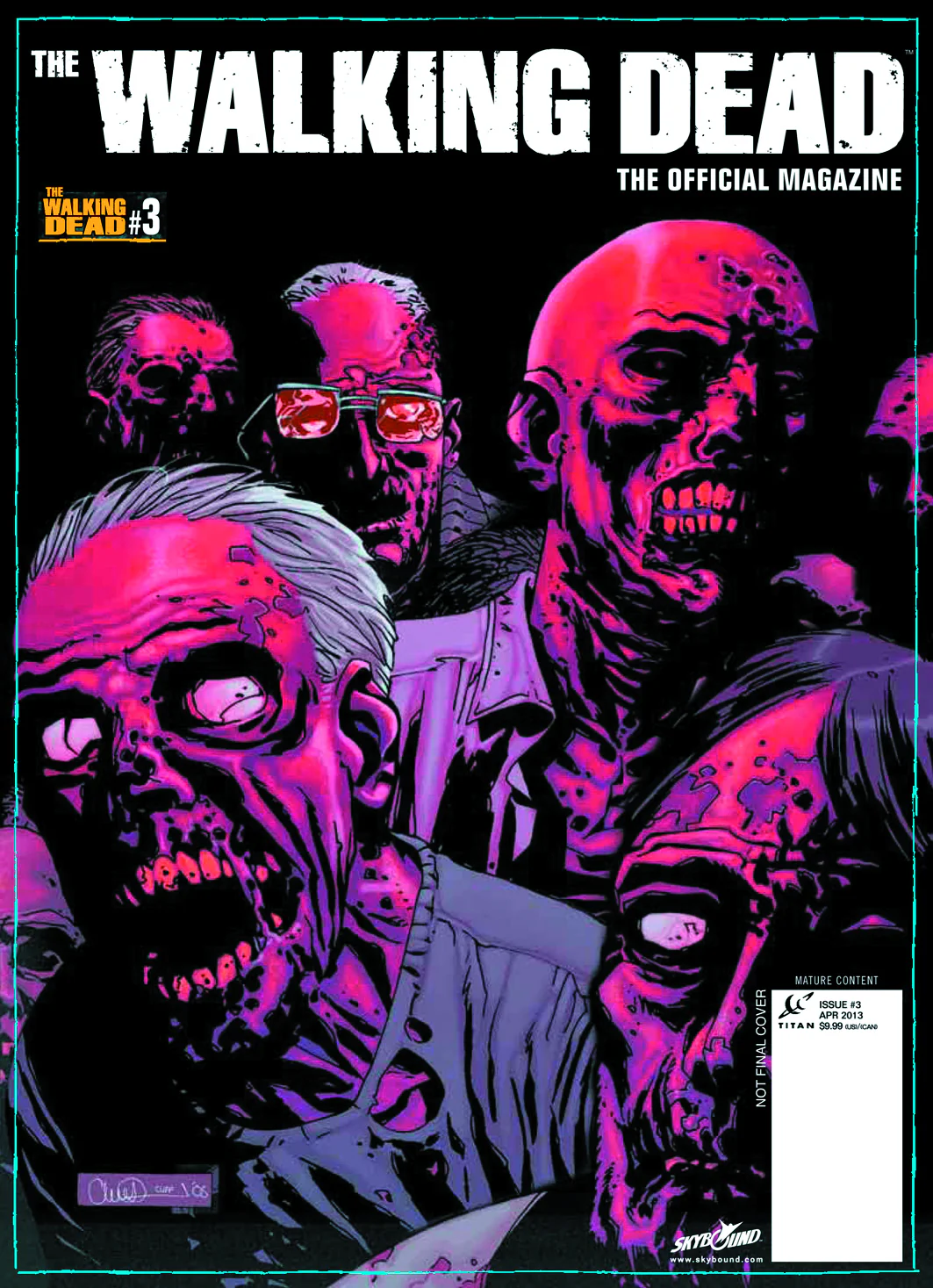 Titan Comics - Walking Dead Magazine 003 (Cond. VF-) - MG0034