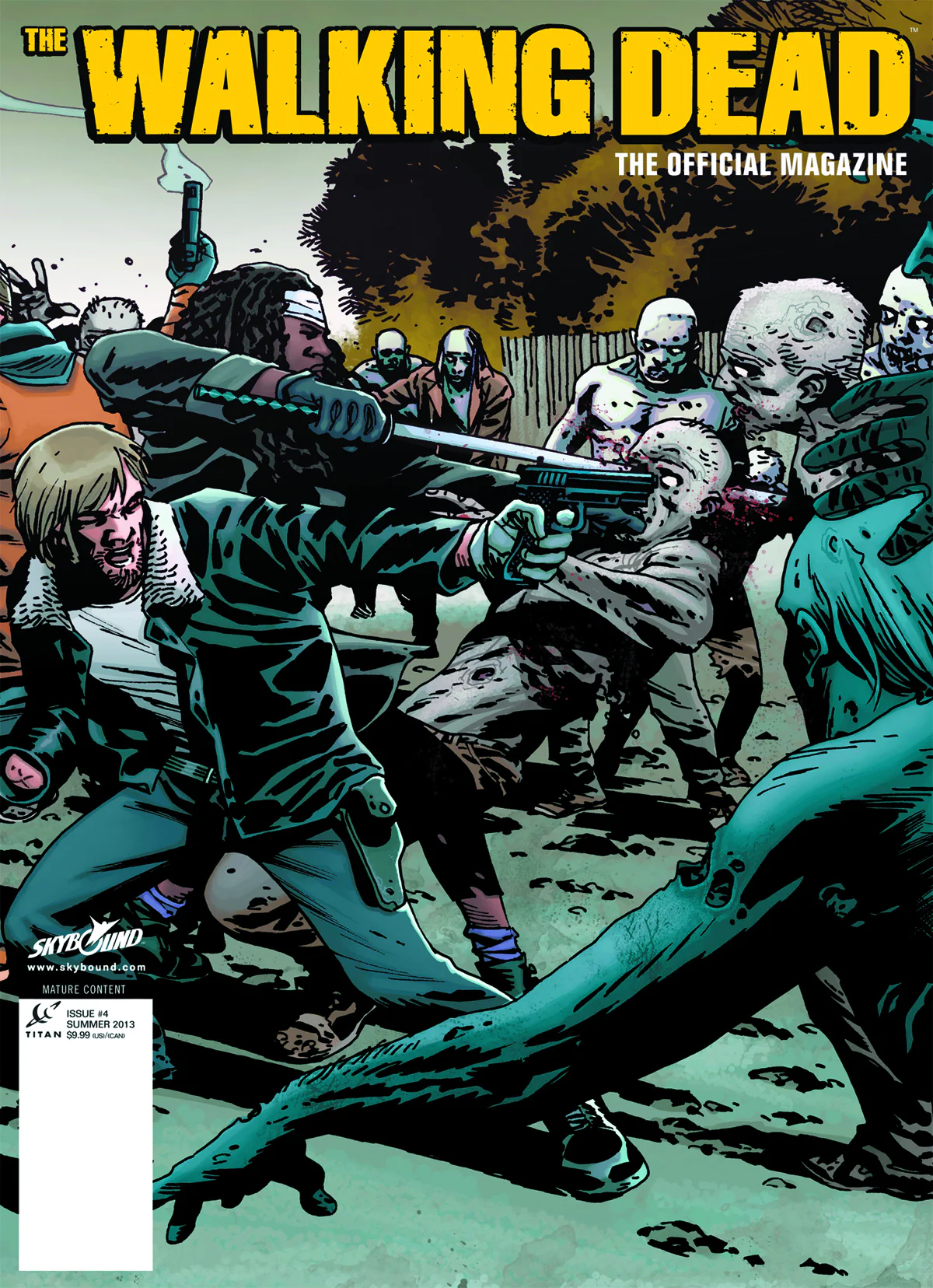 Titan Comics - Walking Dead Magazine 004 (Cond. FN) - MG0038